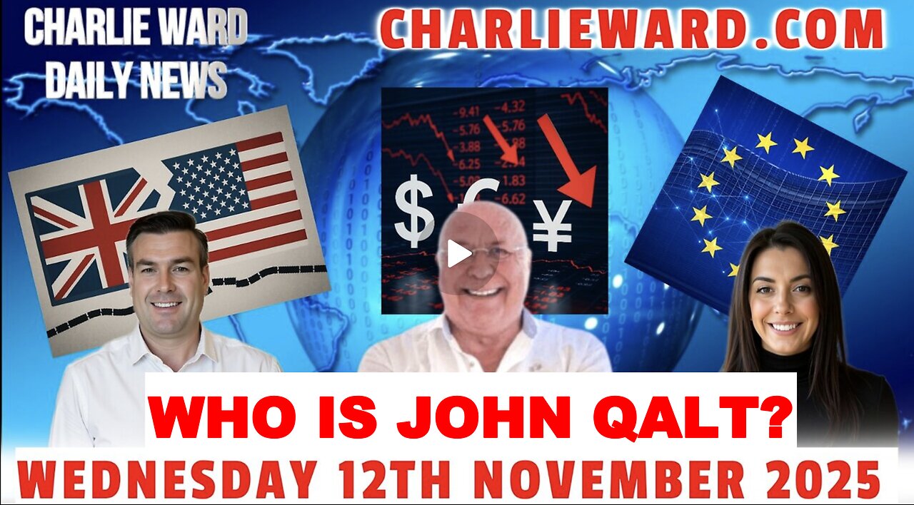CHARLIEWARD DAILY NEWS WITH CHARLIE WARD , PAUL BROOKER & DREW DEMI WEDNESDAY 12TH NOV 2025