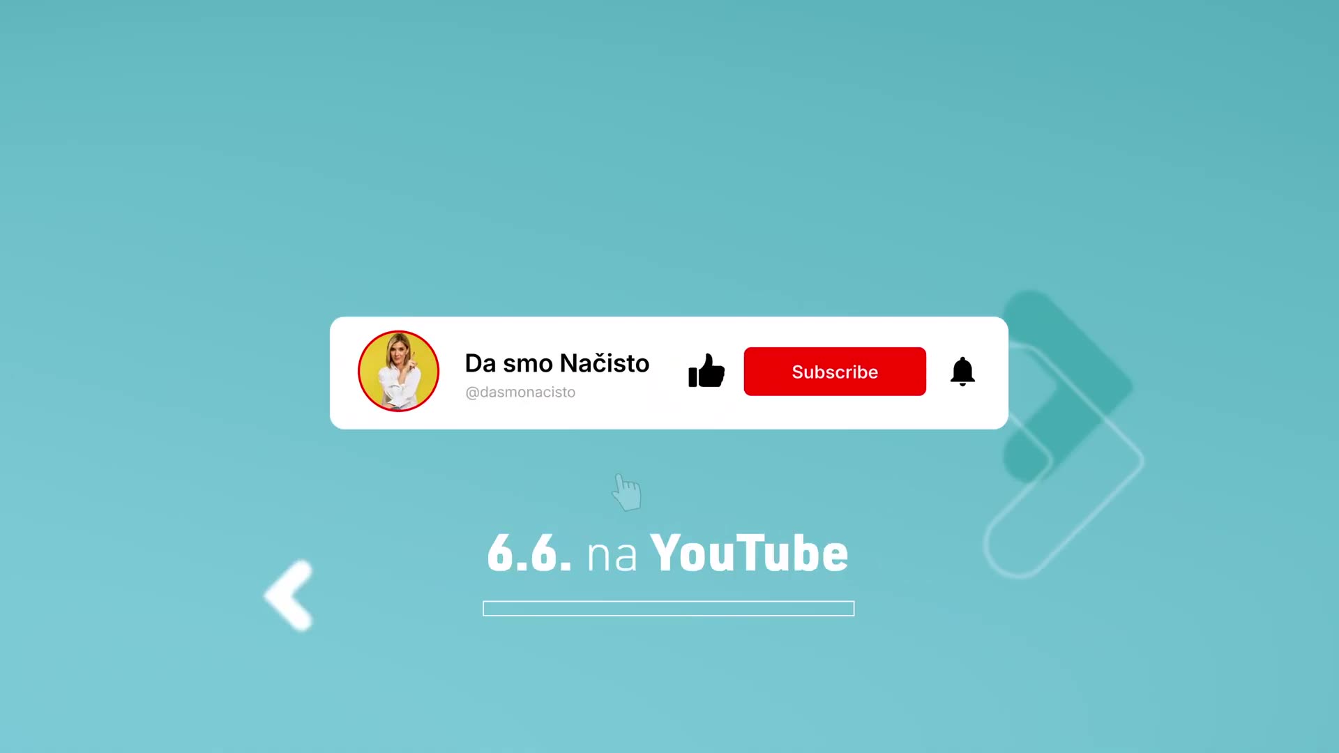 Da li ste spremni Prva epizoda stiže 6. juna u 1100 sati.