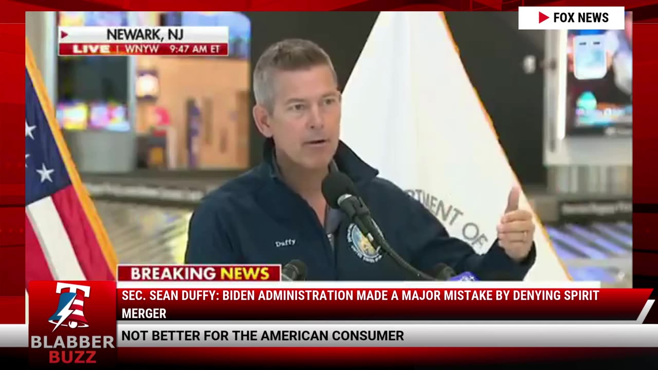 Sec. Duffy: Biden Administration Made A Major Mistake by Denying Spirit Merger