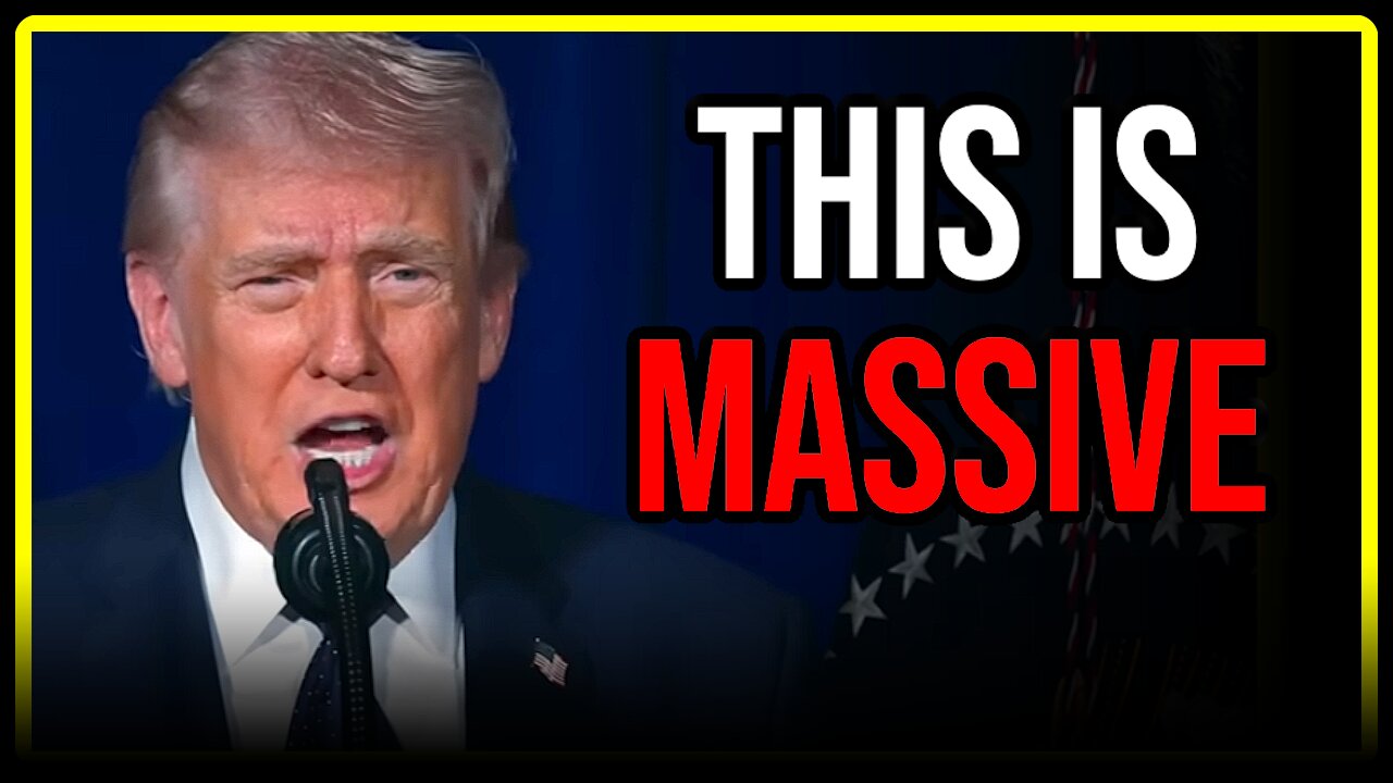 Trump's NATIONAL ANNOUNCEMENT