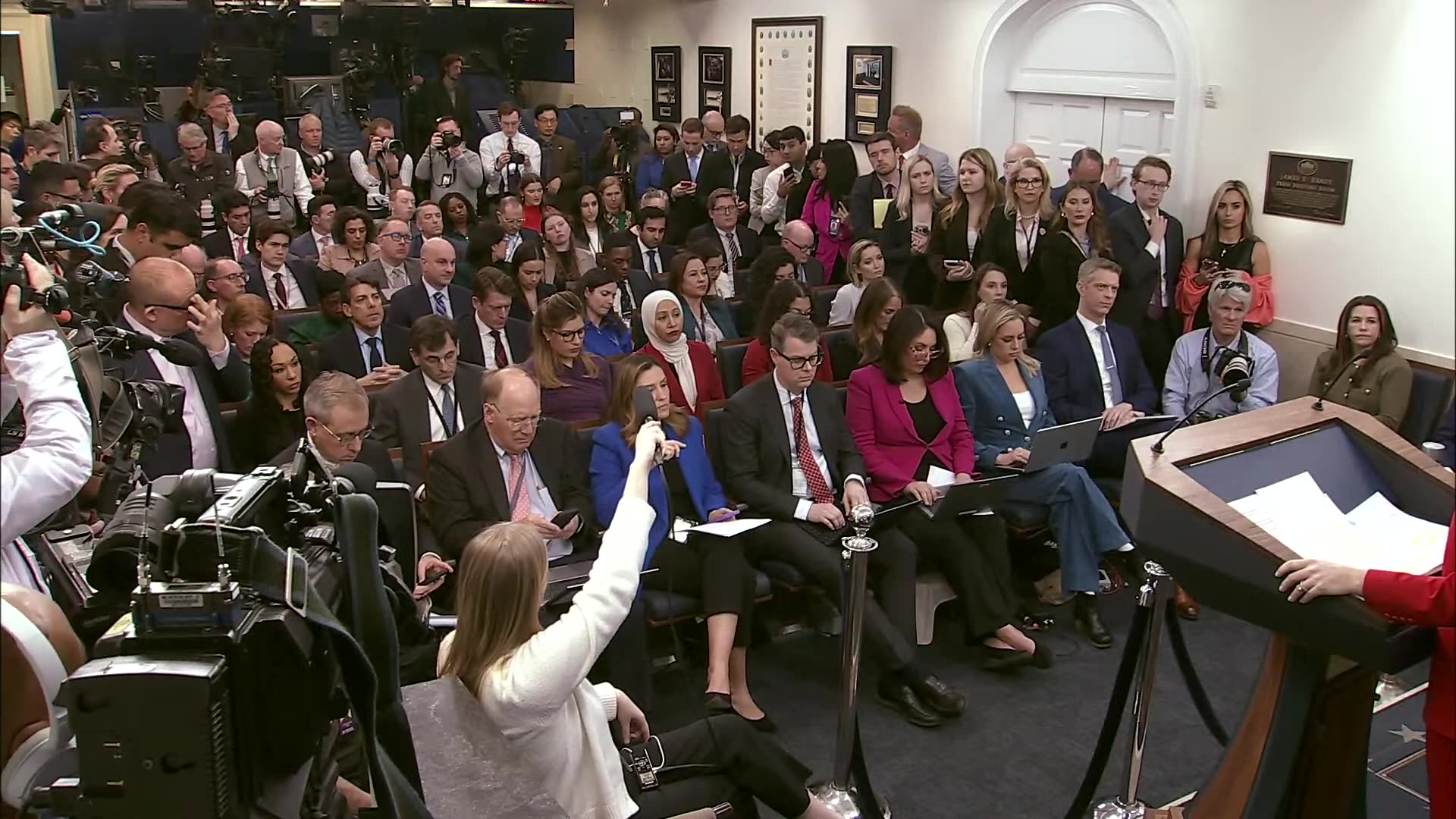 Press Secretary Karoline Leavitt Briefs Members of the Media, Feb. 25, 2025
