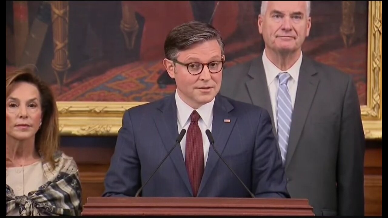 Speaker Johnson CALLS OUT The Medias Reporting On Govt Shutdown