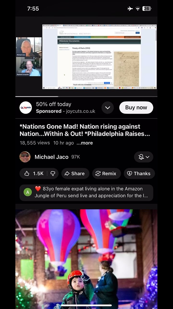 Michael Jaco : Treaty of Paris