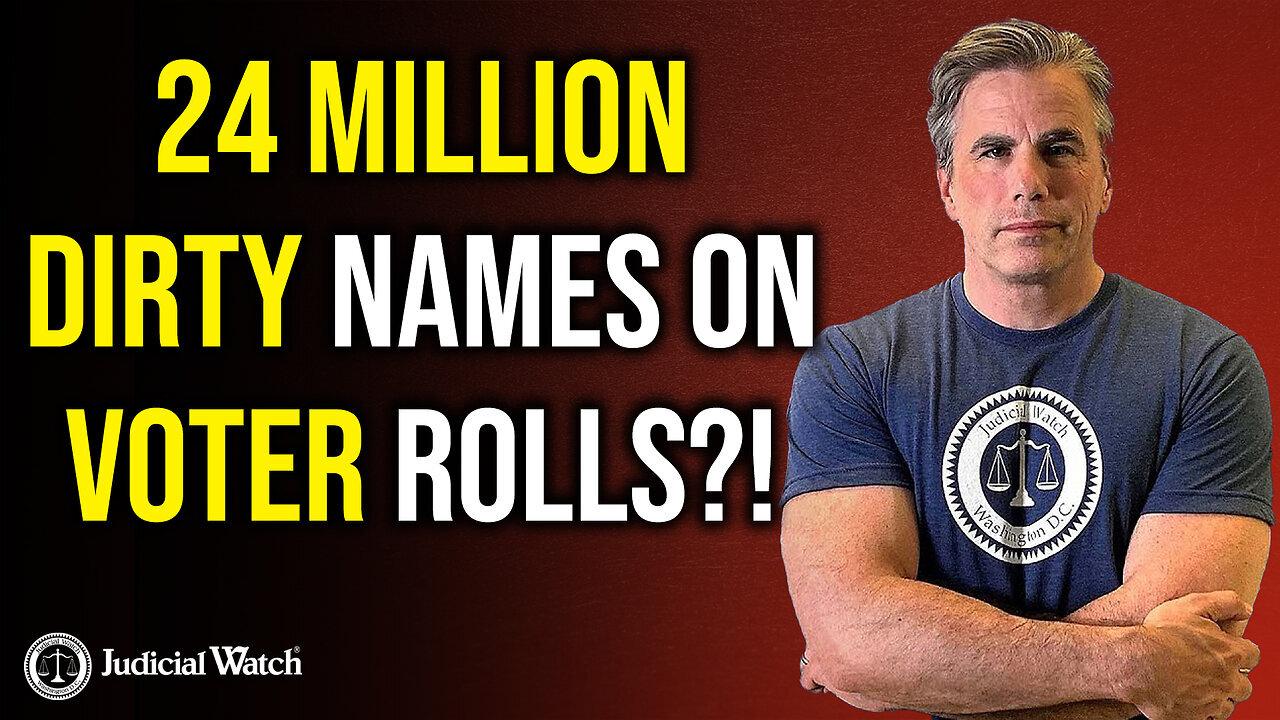 24 Million Dirty Names on Voter Rolls⁉️ Election Integrity Battle Update!