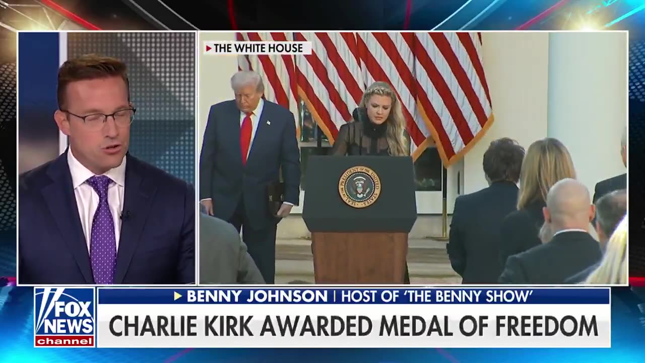 Charlie Kirk’s PRESIDENTIAL MEDAL OF FREEDOM has a CRUCIFIX ENGRAVED in the back