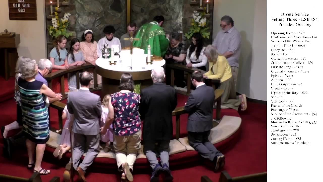 Second Sunday after Trinity - June 14, 2026