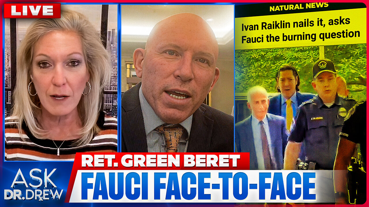 Green Beret Confronted Fauci in Person, Says Military mRNA Vaccine Mandate Broke Federal Law w/ Ivan Raiklin & Dr. Kelly Victory – Ask Dr. Drew thumbnail