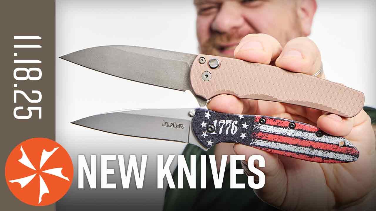 The Season Begins - New Knives November 18th, 2025 at KnifeCenter