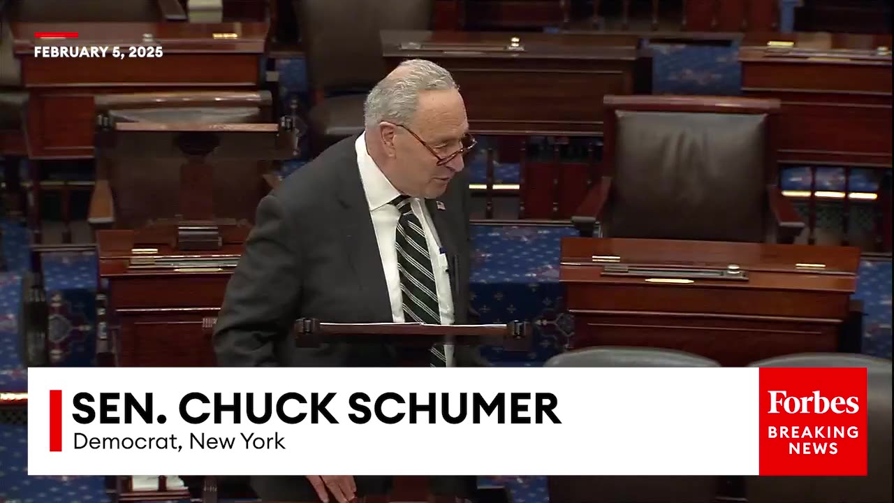 Awful, Awful Nominee_ Chuck Schumer Shows No Mercy Towards Trumps OMB Nominee Russell Vought