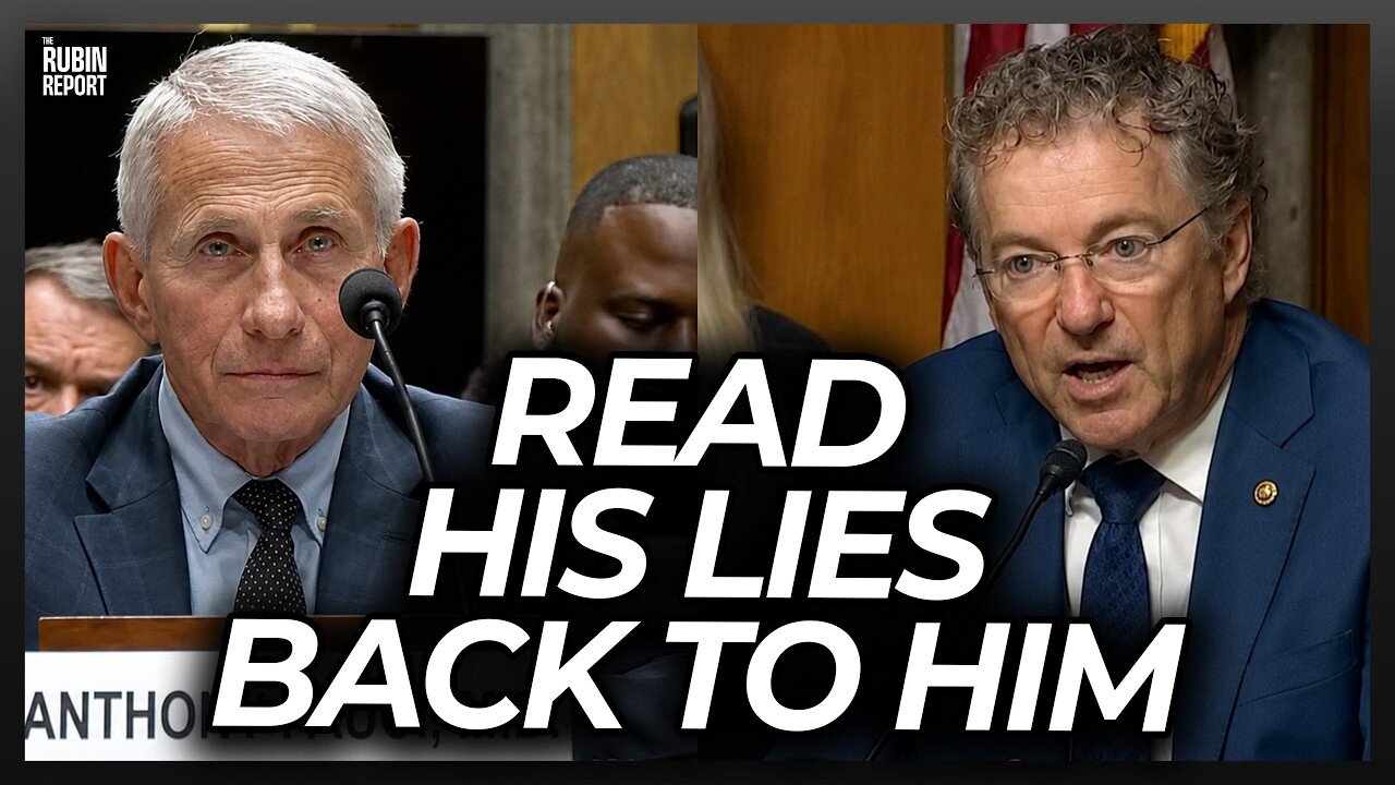 BREAKING: Listen to Room Go Quiet as Rand Paul Reads Fauci’s Lies Back to His Face