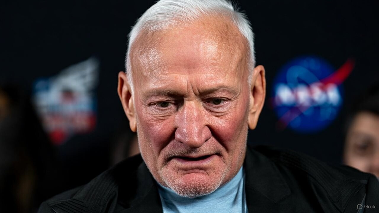 Buzz Aldrin claims We never went to the moon. NASA Confirms