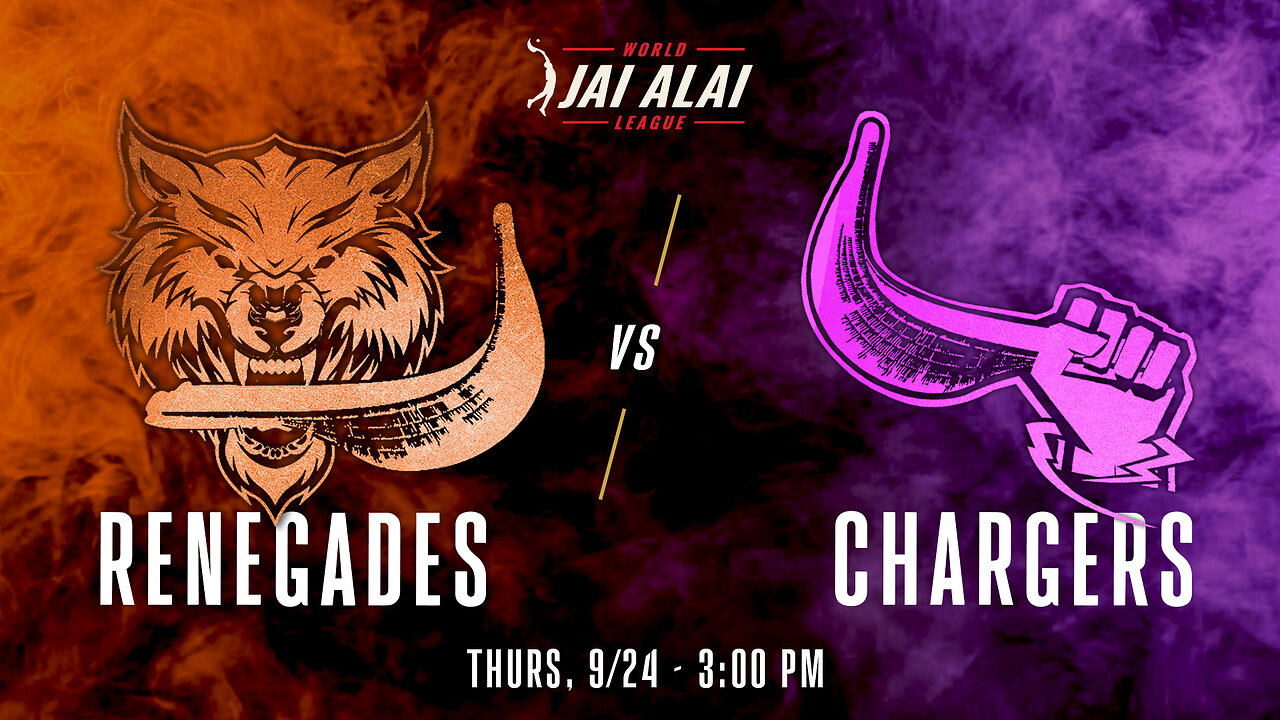 Renegades vs Chargers - Jai Alai Season X in Miami