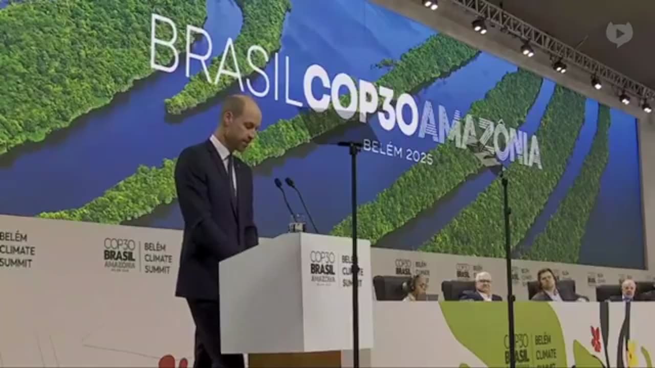 Prince William at the COP30 climate summit: The melting of polar ice