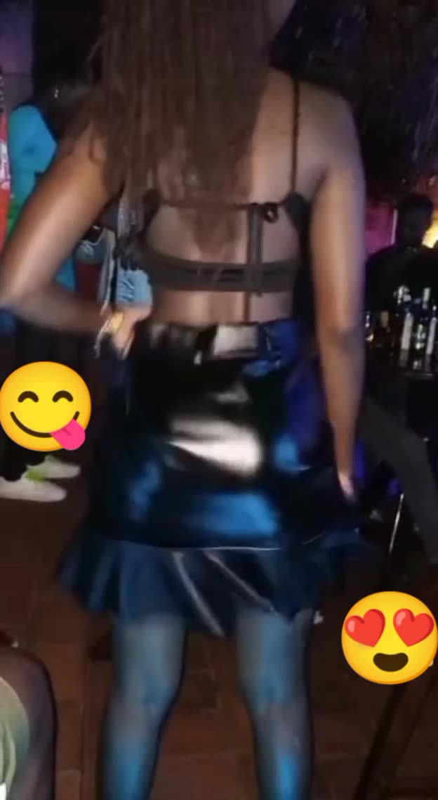 Cute loves to twerk in the club.