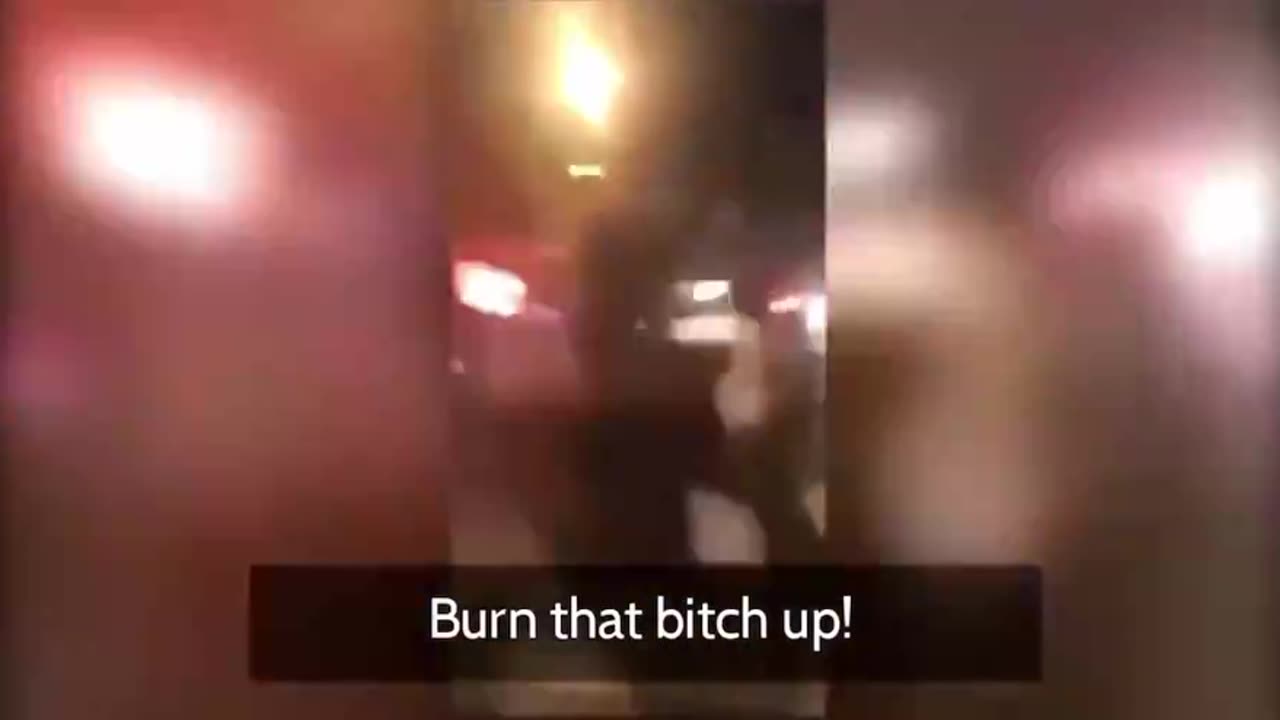Theyre jumping white people. Better no white person come down Sherman!