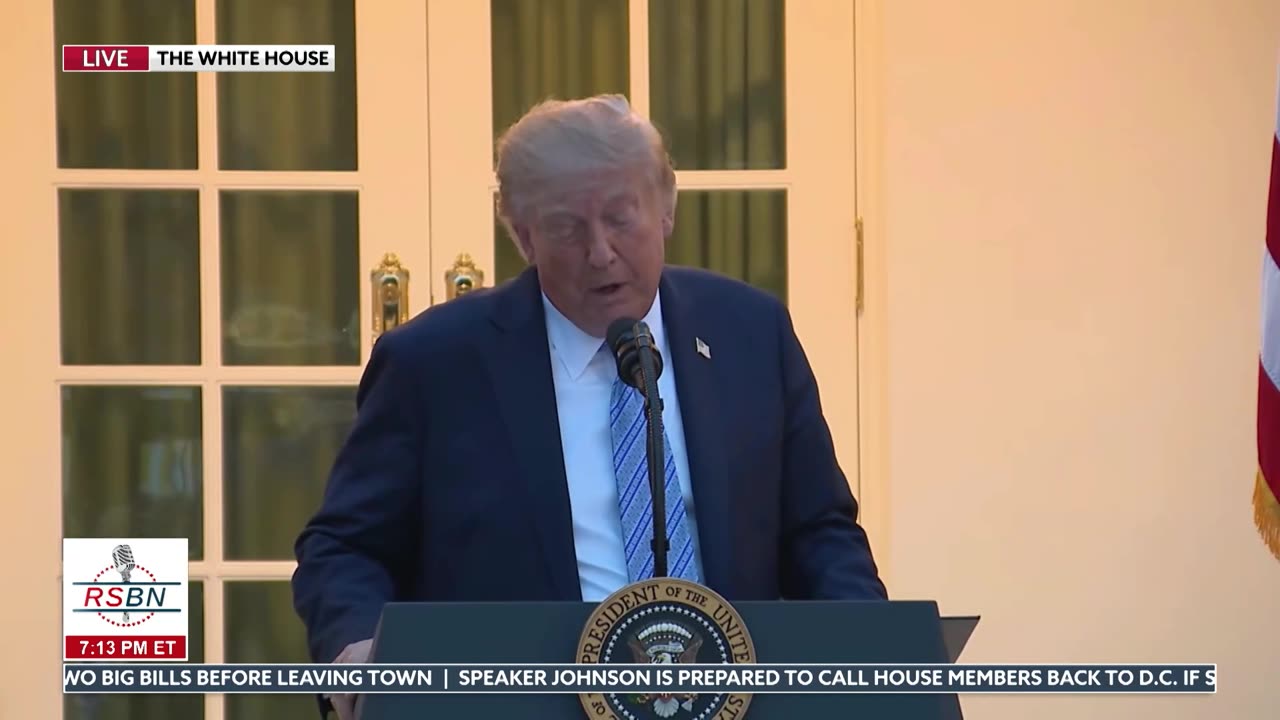 FULL EVENT: President Hosts American Sportsman for Important Rose Garden Dinner - 09/17/26 thumbnail