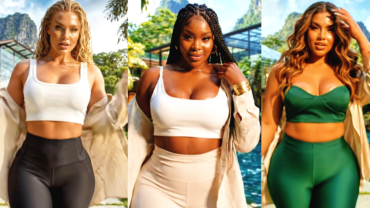 🔥Girls - Nature Curvy Fashion Models 2026 👗 AI Fashion Trends • Womens Style • Viral Outfits Luxury