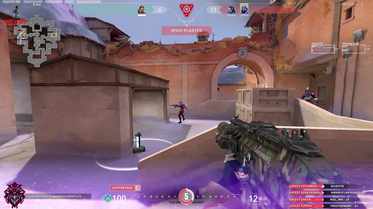 When youre to plastic to win the round, so ..