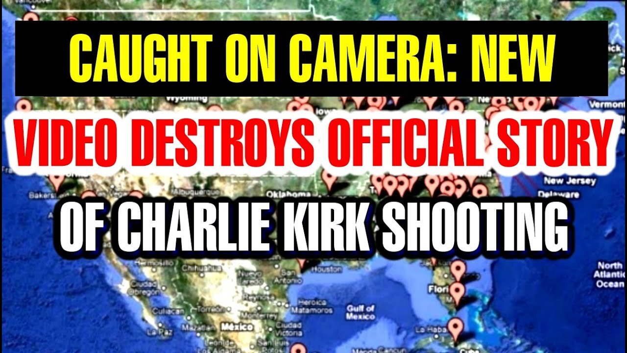New Video Evidence Blows Up Official Story of Charlie Kirks Shooting
