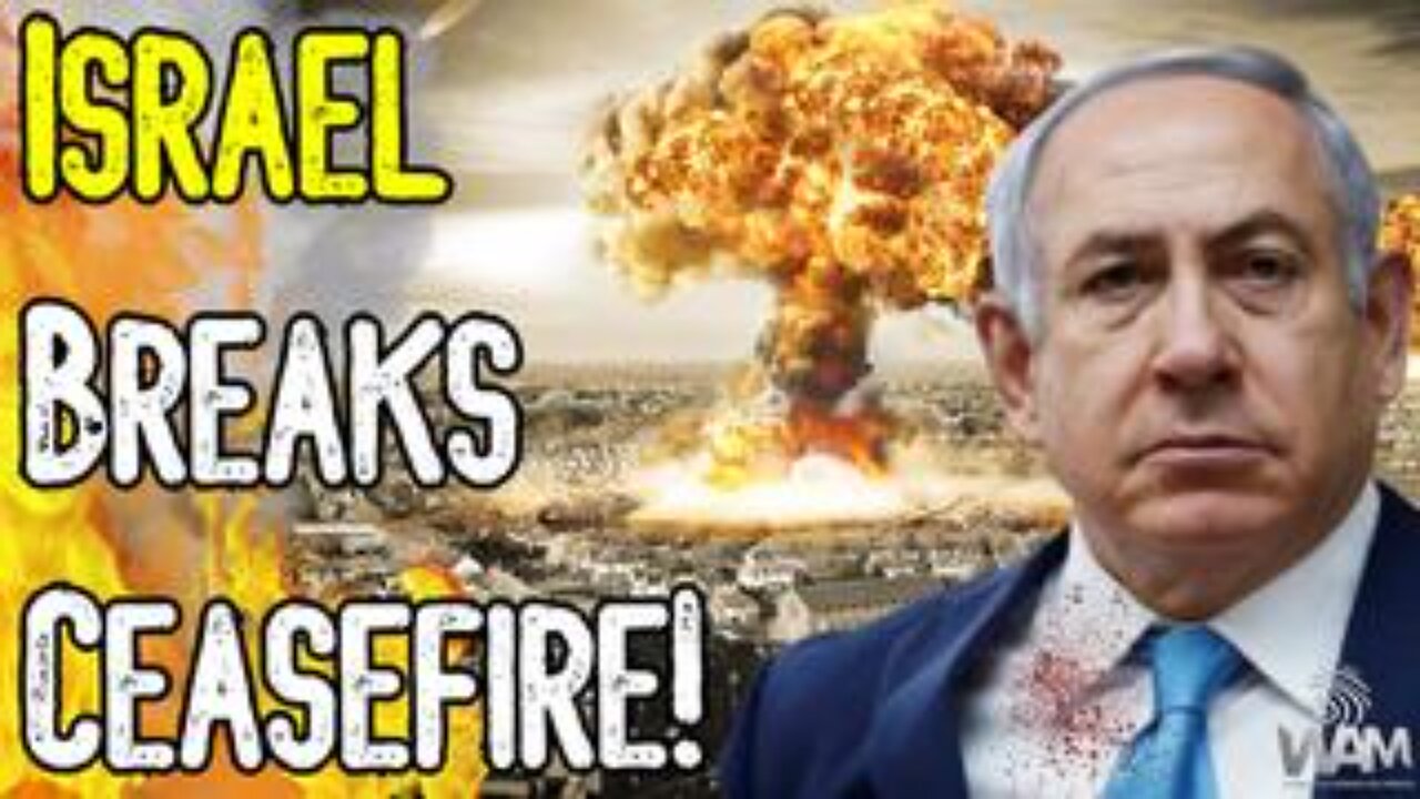 ISRAEL BREAKS CEASEFIRE! - Calls For End Of Truce As It Bombs School! - New Info Exposed