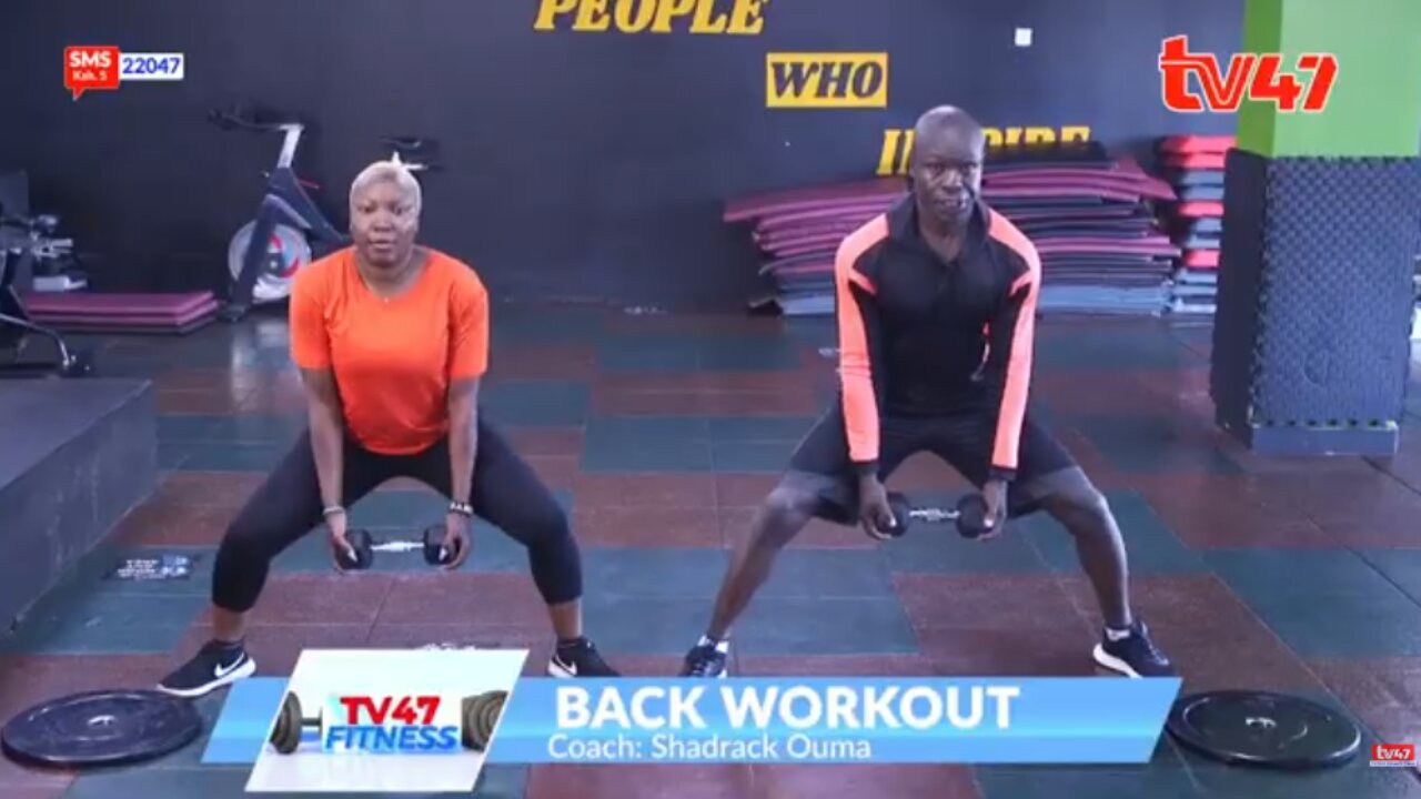 WORKOUT IN THE GYM, IMPROVE BACKSIDE OF THE BODY