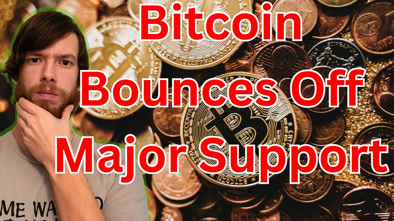 Bitcoin Bounces Off Major Support #crypto #grt #xrp #algo #ankr #btc