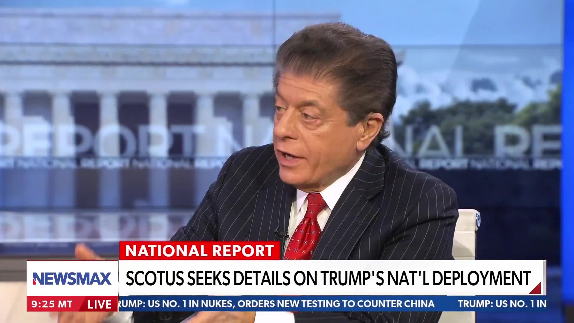 Courts are slow to rule on Natl Guard deployments: Judge Andrew Napolitano