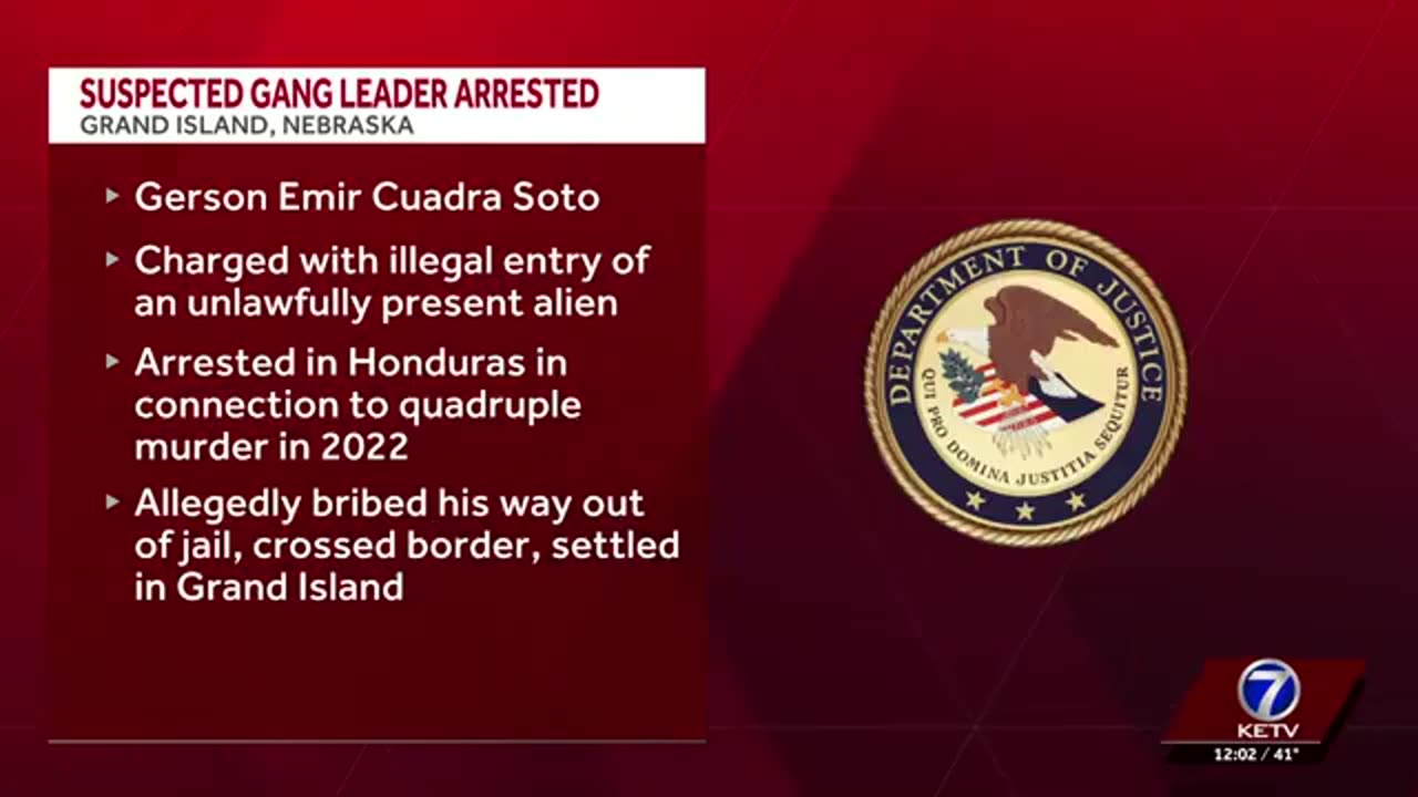 MS-13 assassin from Honduras arrested in Nebraska after crossing Bidens open border