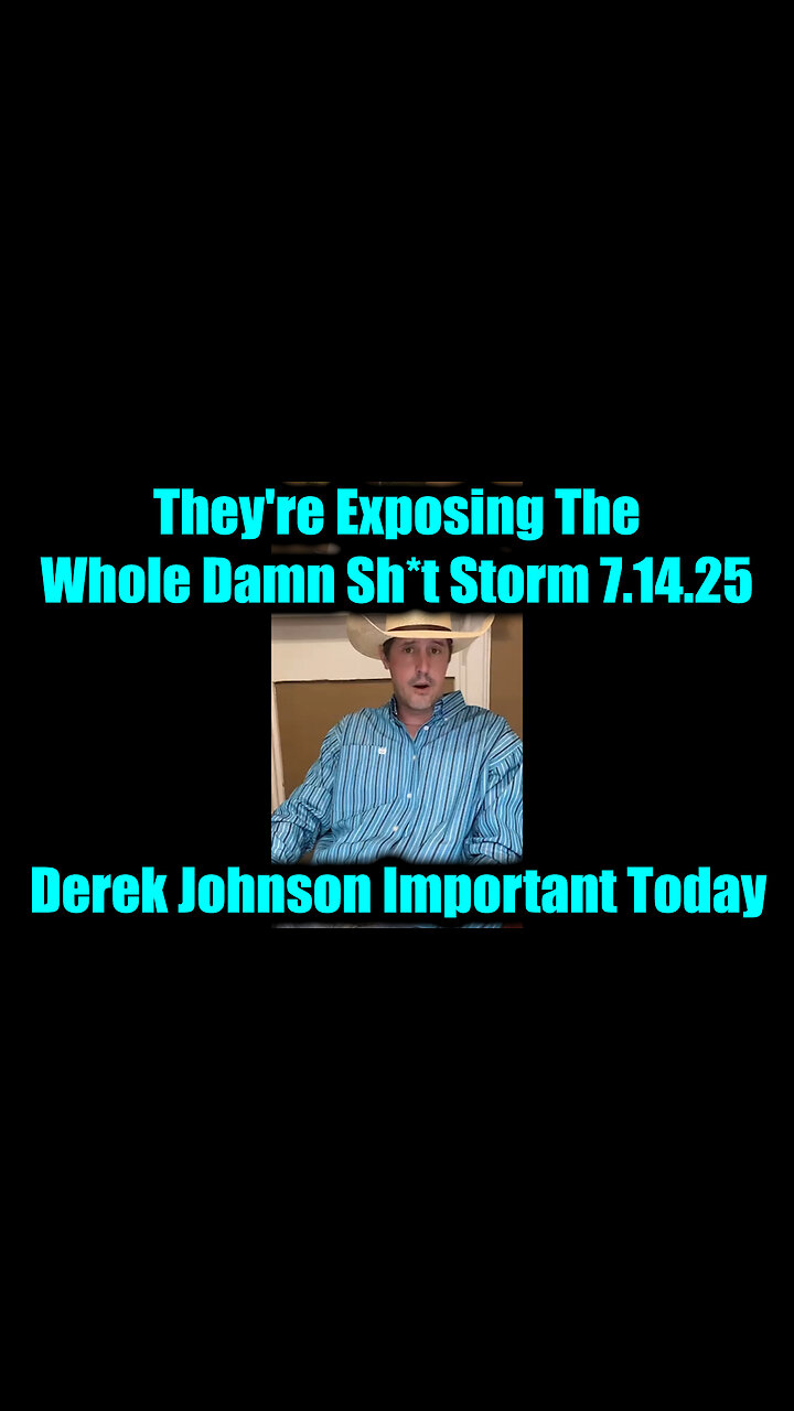DER. 7-14-25-AT-1PM-CST-10-EST #TRUTH