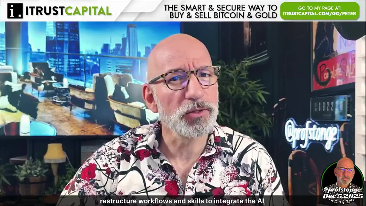 Peter St Onge: MIT study says 1 in 8 jobs can already be replaced with AI 🤖👔💼