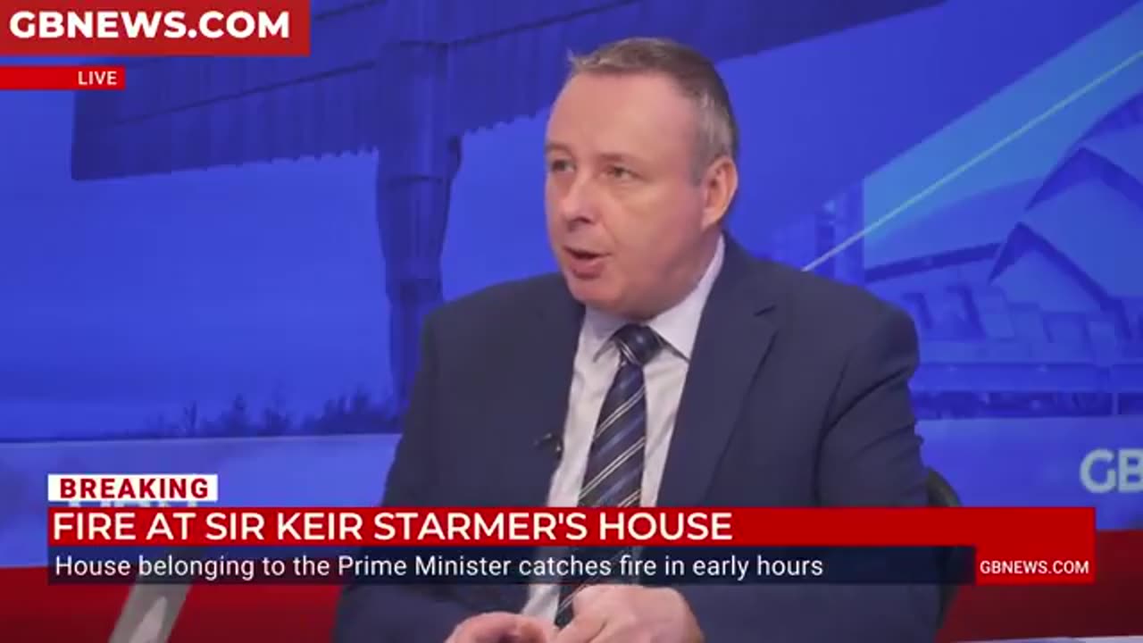 Fire has broken out at UK Prime Minister Sir Keir Starmer Londons Home