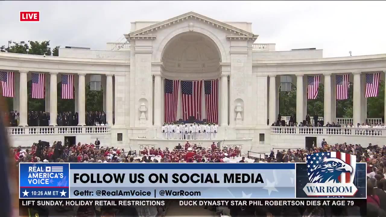 NOWHERE MORE SPECIAL THAN ARLINGTON ON MEMORIAL DAY