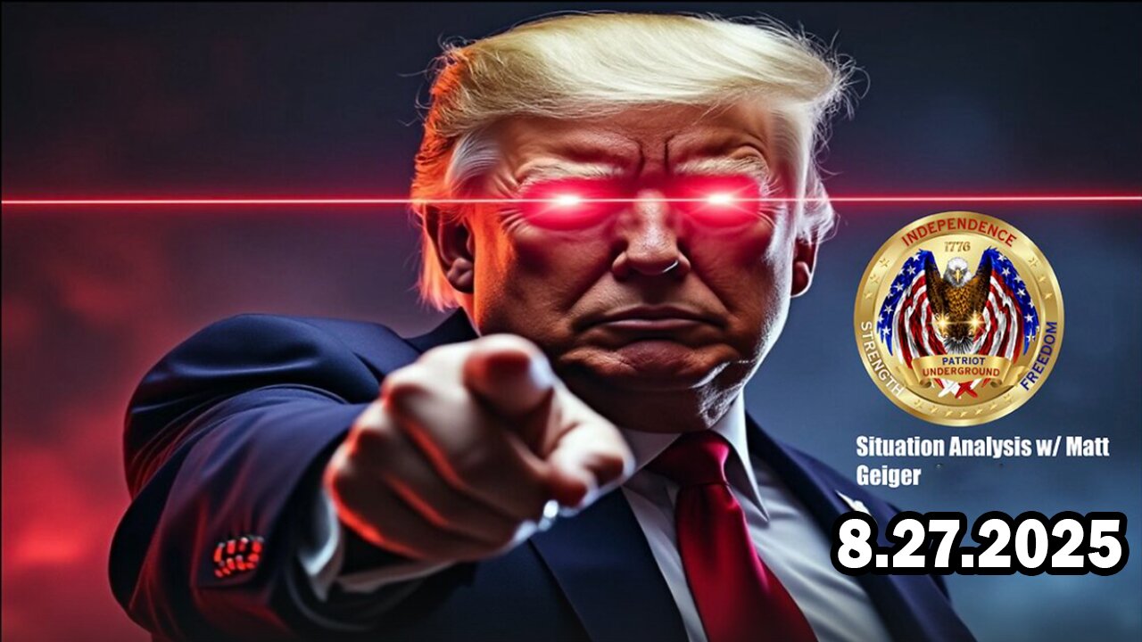 Patriot Underground & Matt Geiger BIG Intel Aug 27: Discuss The Mobilization Of The NG In DC