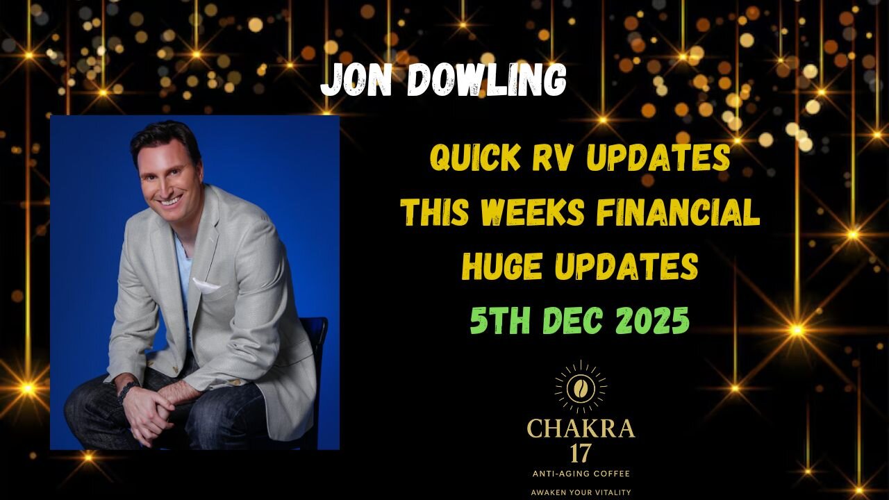 Jon Dowling Weekly RV Updates 5th DEC 2025 Latest Updates