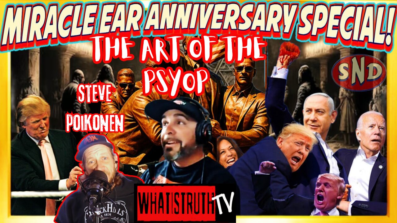 #260 The Art of The Psyop : Trumps Near Miss, One Year Later