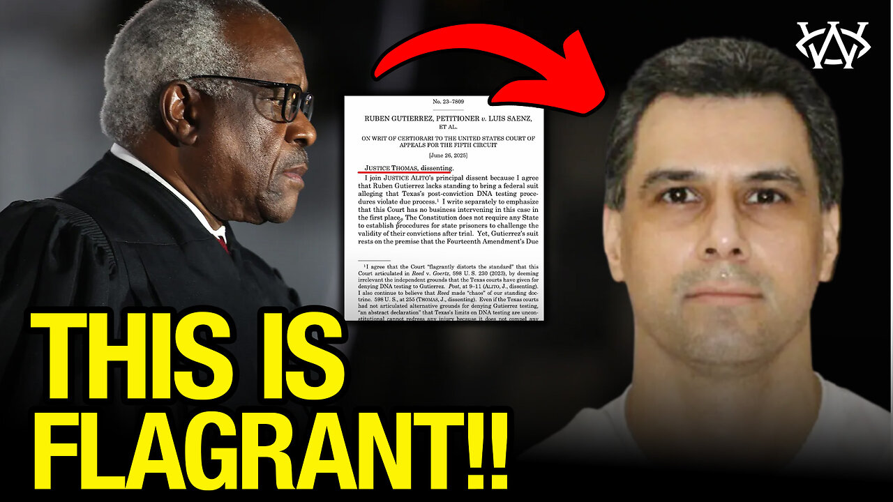 SCOTUS Judge Clarence Thomas UNLOADS on Judges!
