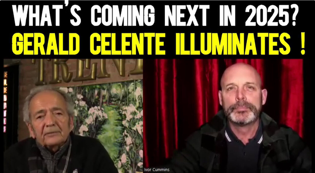 Gerald Celente Can Tell You Whats Gonna Happen in 2025 and onwards