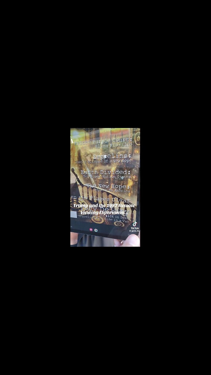 TRUMP & THE 1987 REMOTE VIEWING EXPERIEMNT