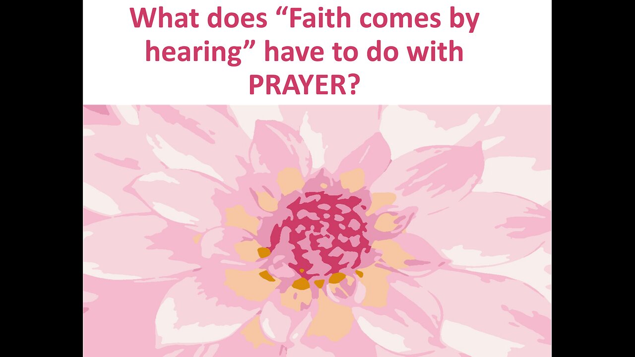 May 22 (Year 4) Faith comes by hearing & Prayer - Tiffany Root & Kirk VandeGuchte