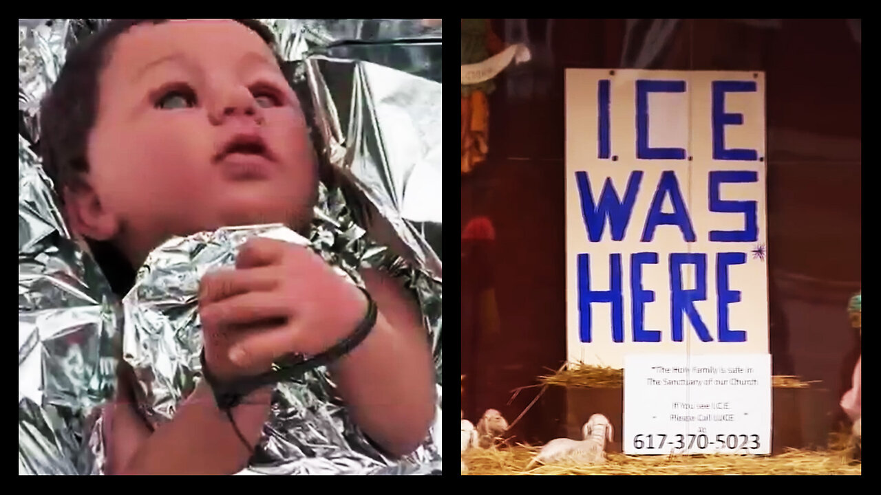 Christian Churches Desecrate Nativity Scene For Christmas