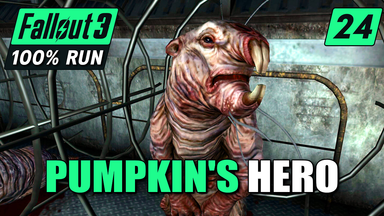 Saving Private Pumpkin | Fallout 3 100% Run | Ep. 24