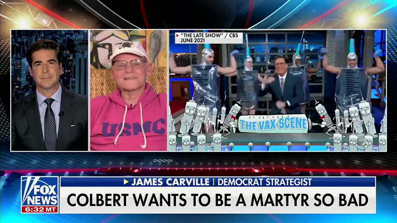 James Carville Has Totally Different Take On Colberts Cancellation Compared To Other Democrats