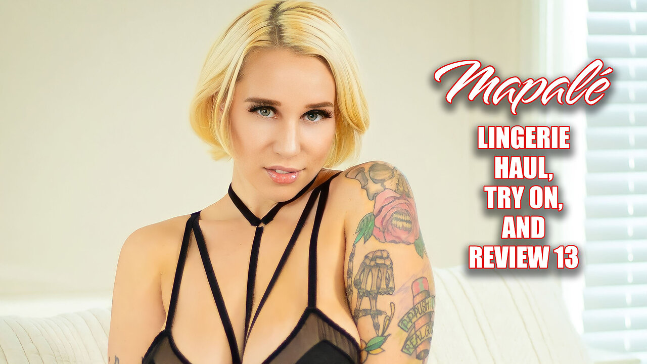 Mapale Lingerie Haul, Try On, and Review 13
