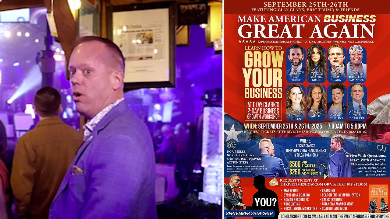 Change Your Life | How to Deal w/ the Resistance You Will Experience As You Raise Standards In Your Life & Business + Join Eric Trump At Clay Clarks Sept 25-26 Business Growth Conf + Get Tix At ThrivetimeShow.com (59 Remain)