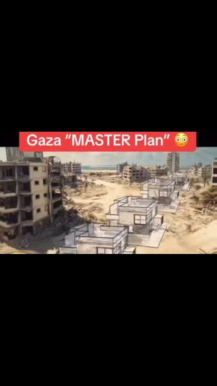 Jared Kushners Gaza Master Plan created prior to Oct. 7th. How convenient!