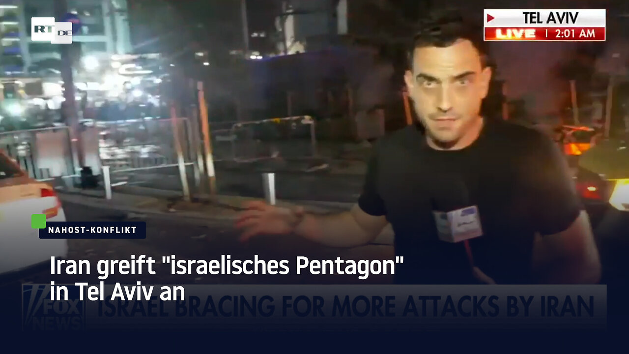 Iran greift israelisches Pentagon in Tel Aviv an