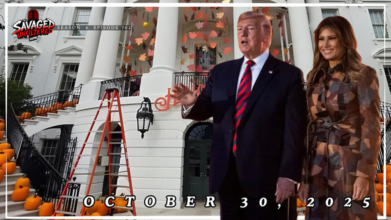 First Ladys Stunning 2025 White House Halloween Glow