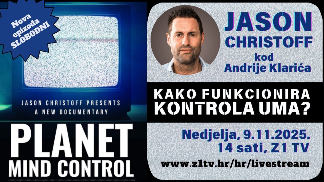 Rumbles Controller SLOBODNI podcast #130 Jason Christoff-Planet Mind control