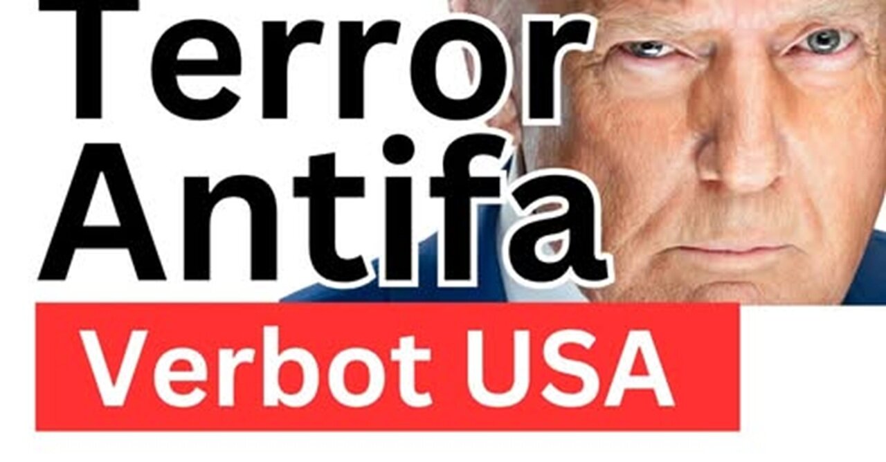 Trump live: Antifa Verbot USA ‼️💙‼️