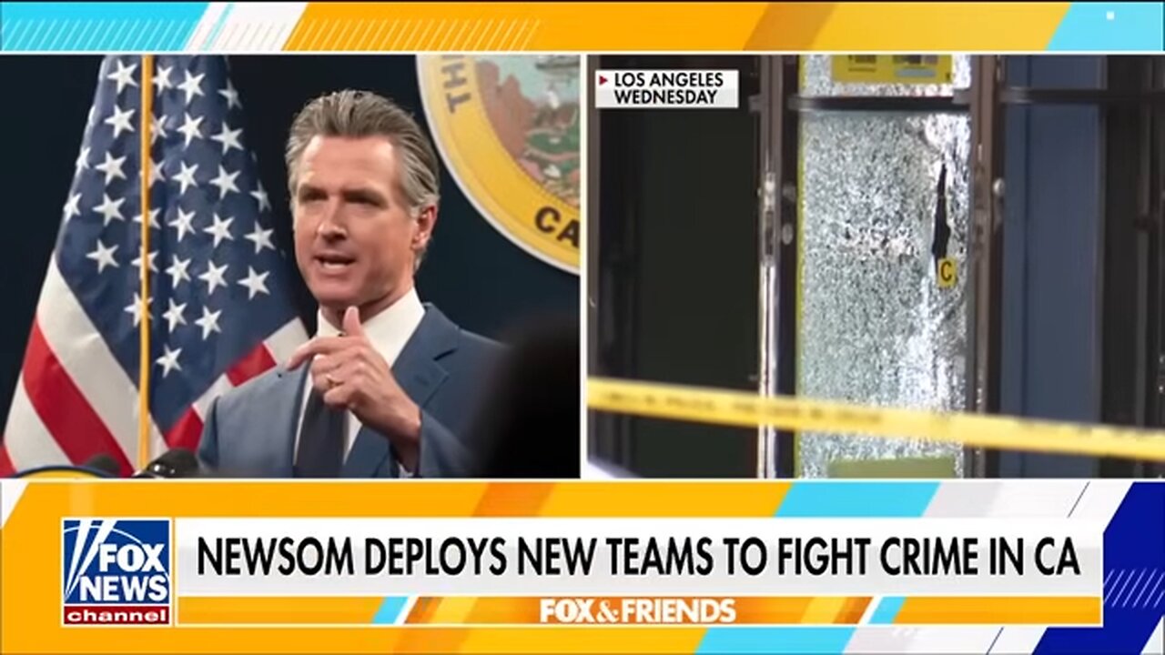 Newsom makes astonishing move while lamenting Trumps crime crackdown